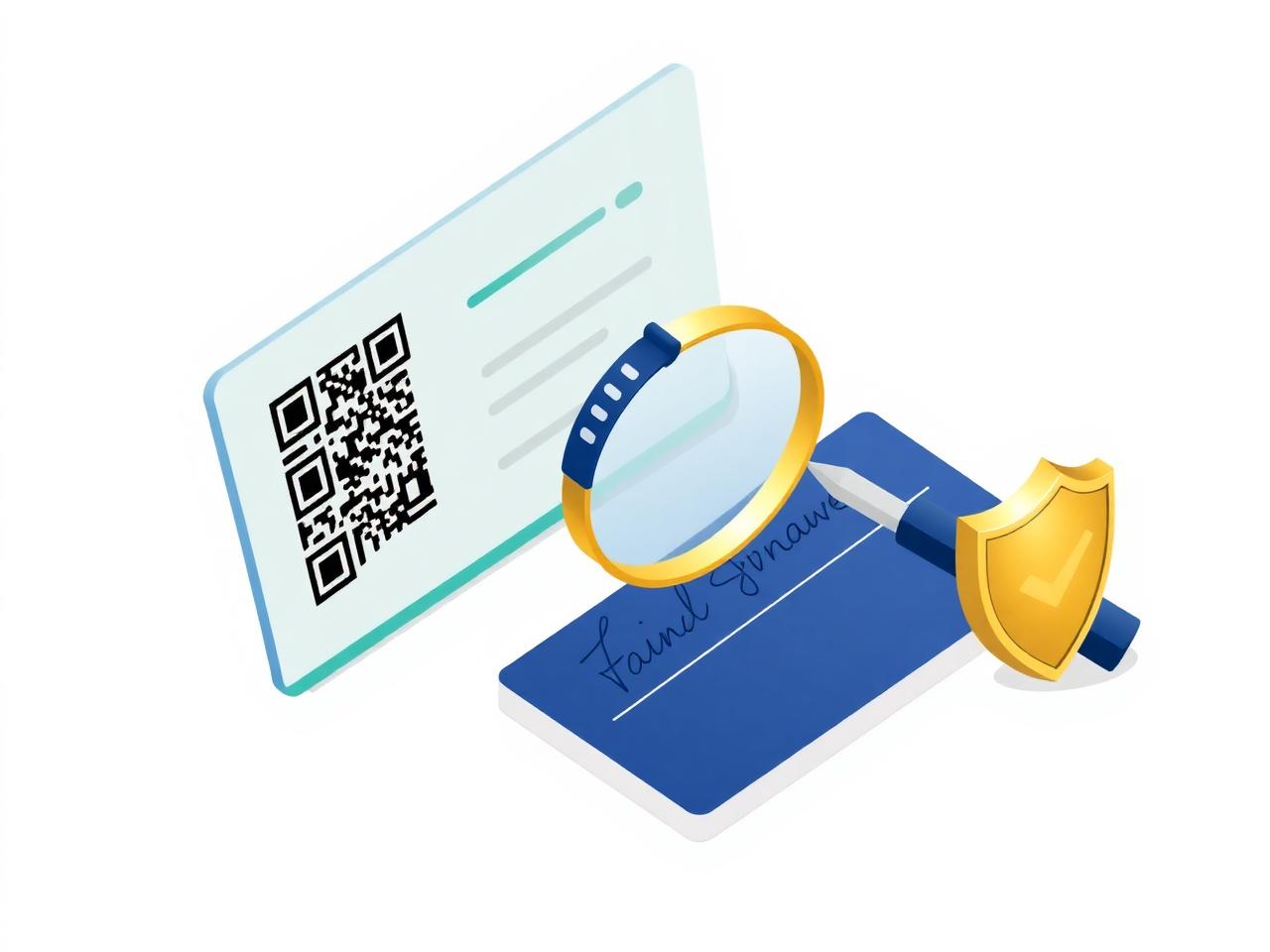 Credencial digital con QR, contraste de firma manuscrita y sello de validación